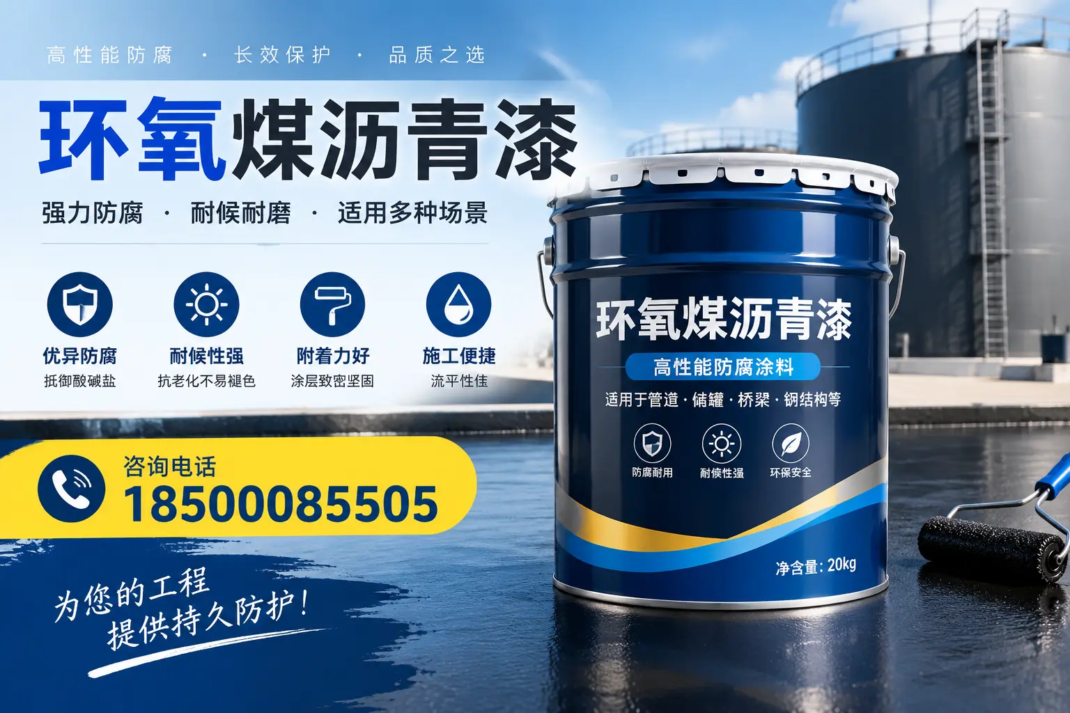 环氧煤沥青漆的配方解析，影响鹰潭涂料品质的因素